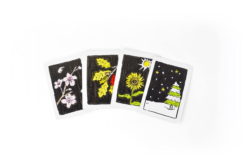 Apostrophe Games Miniature Blank Playing Cards (Matte Finish) 200 Blank, 2.68" x 1.75", Flash Cards, Board Game Cards - Image 3